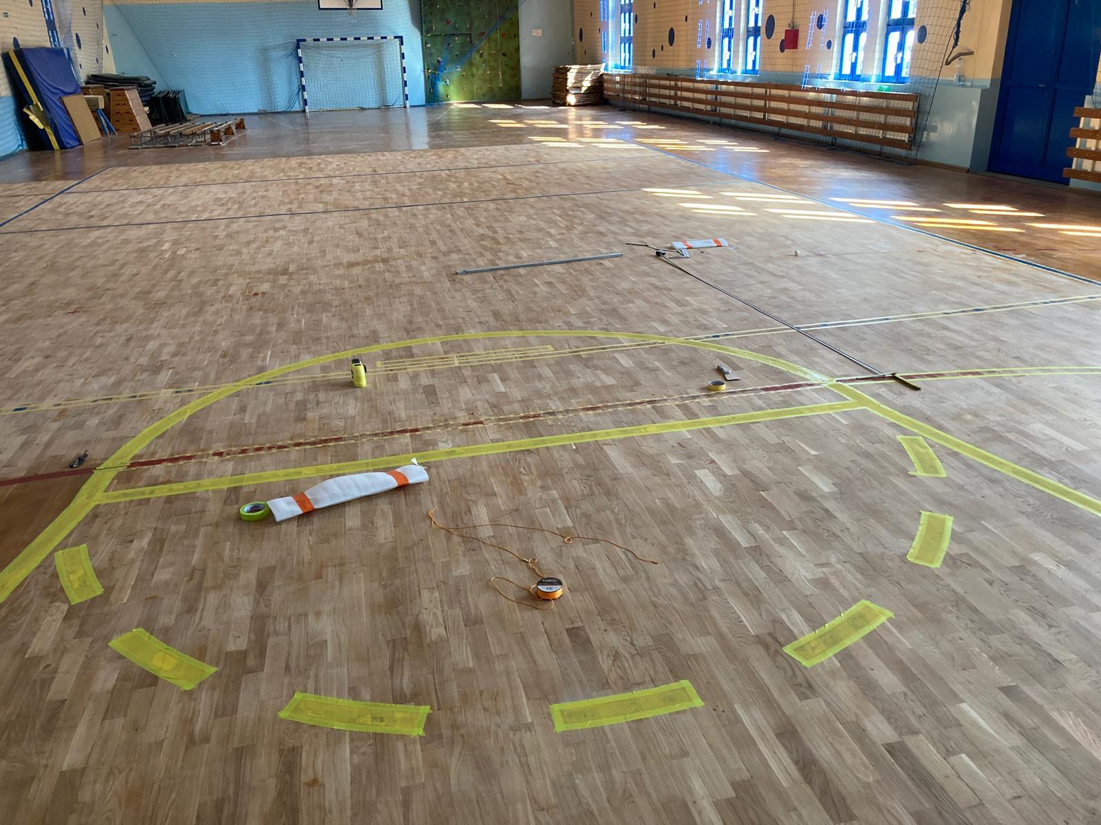 Renowacja podłogi hali sportowej — zdjęcie 2
